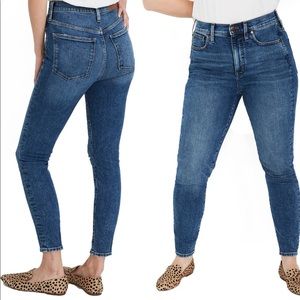 Madewell 11” High Rise Skinny Longridge Wash 26